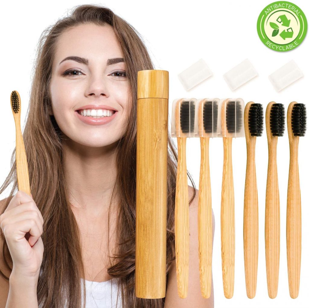 cepillo de bambu para viajes